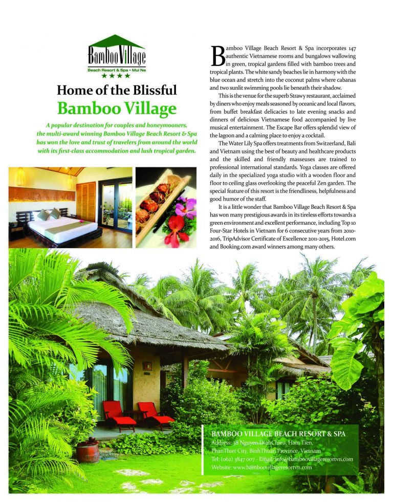 Home of the Blissful BAMBOO VILLAGE