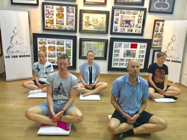 MEDITATION MAKES INTERNATIONAL IMPRESSION