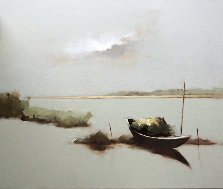 Showcasing artworks by painter Nguyen Thanh Binh